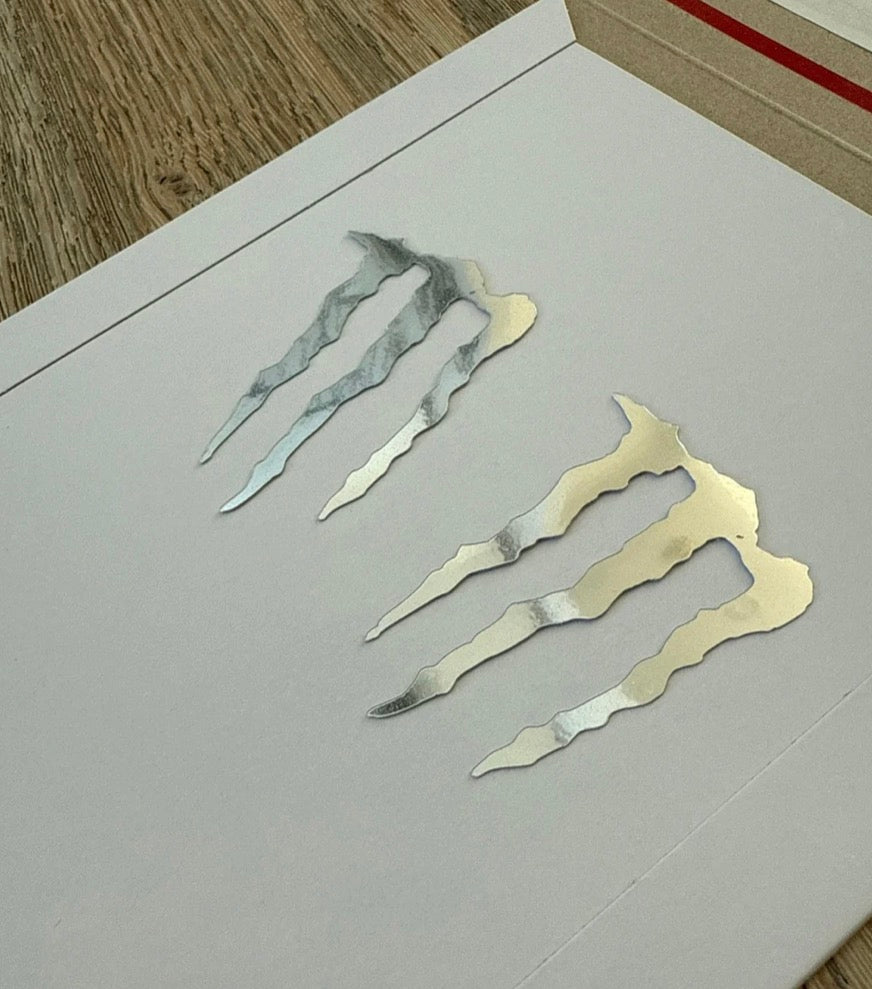 Chrome Monster Stickers