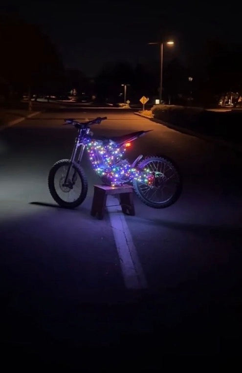 E-Bike Christmas Lights