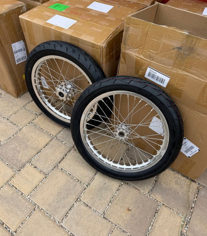 Chrome Talaria XXX/MX3/MX4 Supermoto Wheelset