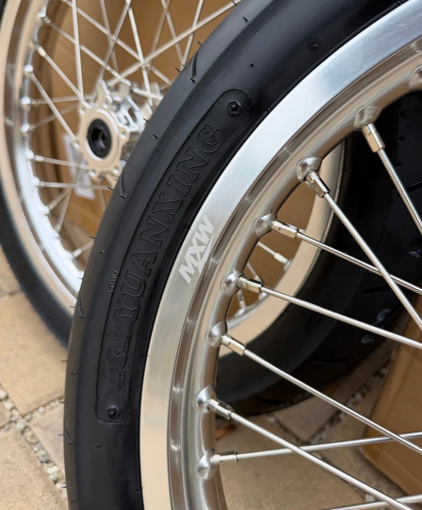 Chrome Talaria XXX/MX3/MX4 Supermoto Wheelset