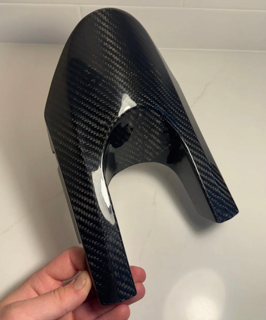 E Ride Pro REAL Carbon Fiber Mud Guard