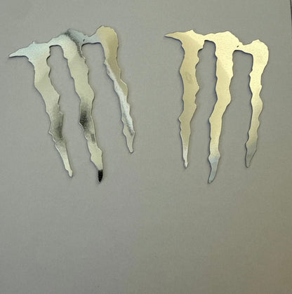 Chrome Monster Stickers